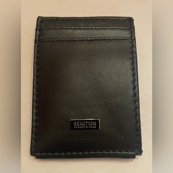 Kenneth Cole REACTION Men's RFID Wallet Black One Size New without box - Picture 1 of 5